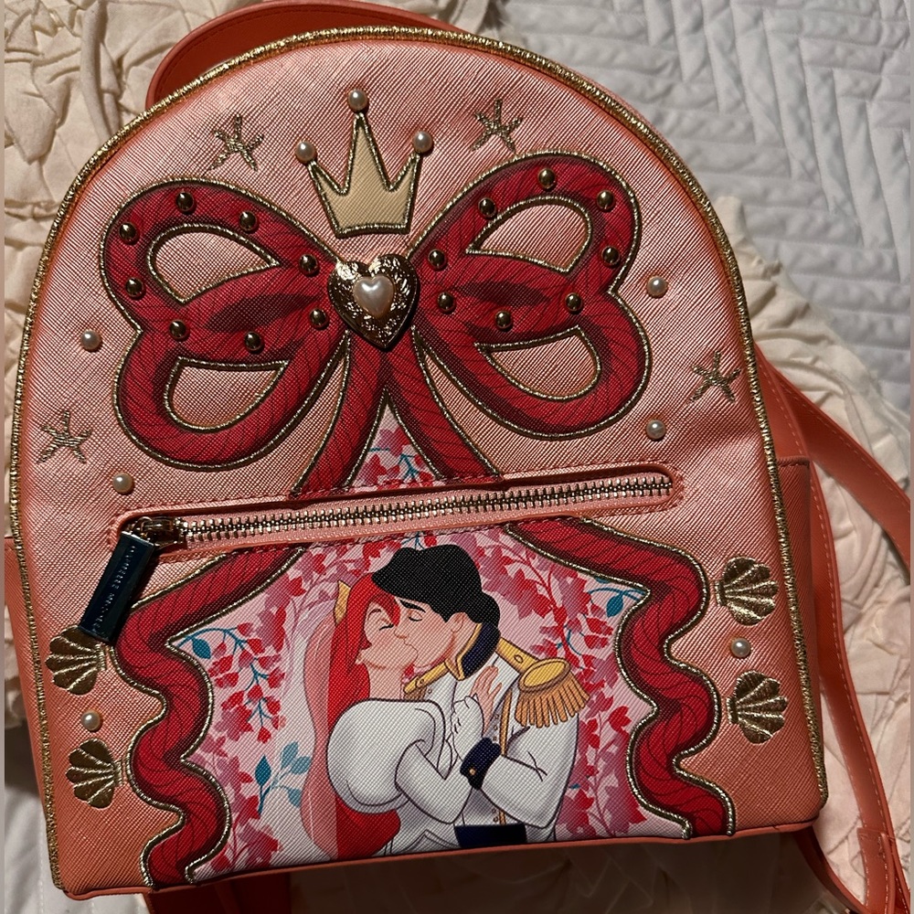 Danielle Nicole mini backpack with the Little Mermaid